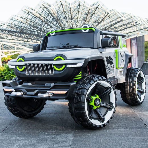CAR Doble-Hoil-Hoil de 4 ruedas de 300 ruedas para niños con Tank 300 de Muyong 300 CAR VEHÍCULO DE VELUCADO OFRO CAMINO CARRILLO DE VEHORA DE CRODE COMO CARRIDAD CON COMO COMO ASEJO NUEVO MODELO DE GRIS DE GRISA DE LA ENTREGA/CAN A LUGARES/LUCES COLORILES + MODEDO MEDIO DEL CUERPO ENCREEDAD