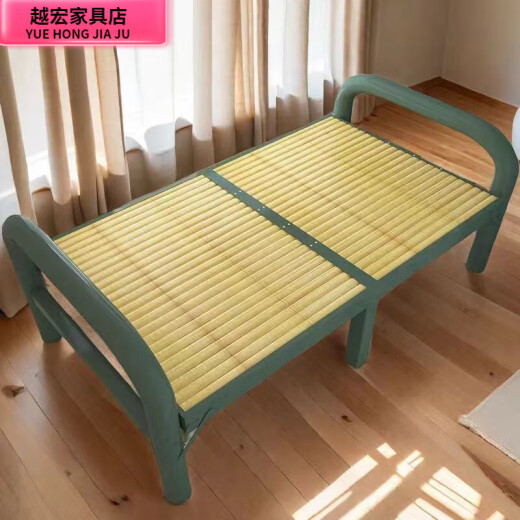 El almuerzo de Vladimi es conveniente para la siesta. Casa para adultos Camino plegable Casa de alquiler Camino de bambú acompañando cama individual Chishui Mingzhu*192 Long*95 ancho-16851