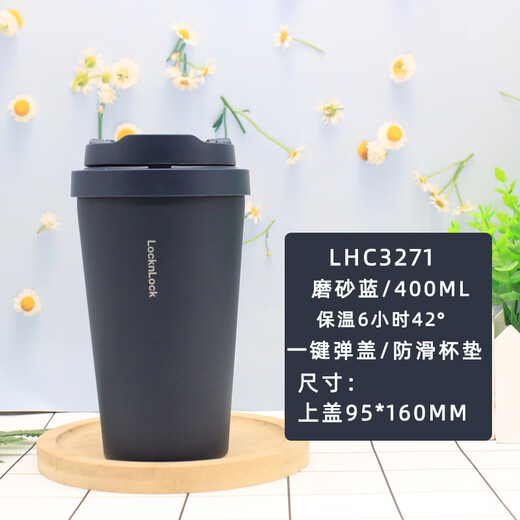 Micro-FACE LEKU Copa Thermos de acero inoxidable para mujeres y moda para hombres Copa de agua de moda