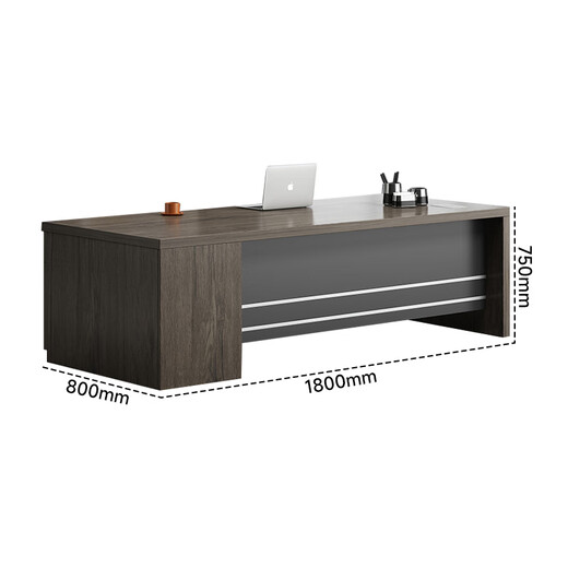 Linlan boss desk desk supervisor desk office furniture simple modern president desk manager desk 1.8m does not include chair