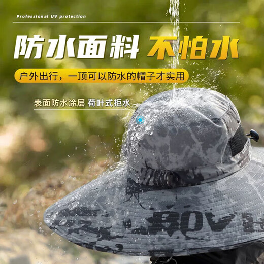 Youjiya Solar Fan Hat Summer Outdoor Mountaineering Fishing Sun Protection Fisherman Hat Adult Sunshade Big Hat Upgraded Double Fan Style Unisex