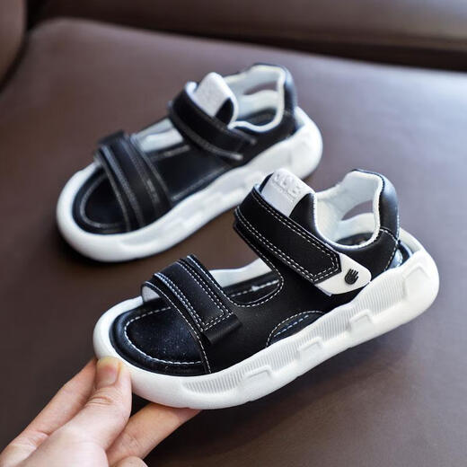 Ziweiqi Summer Sandal de suela suave para niños 13579 Blanco 21 Longitud interna 14 cm