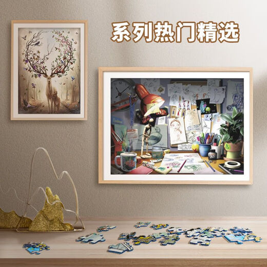 睿思游戏特惠家居装饰1000片拼图收藏玩具礼物 1000片装拼图-画廊 16813