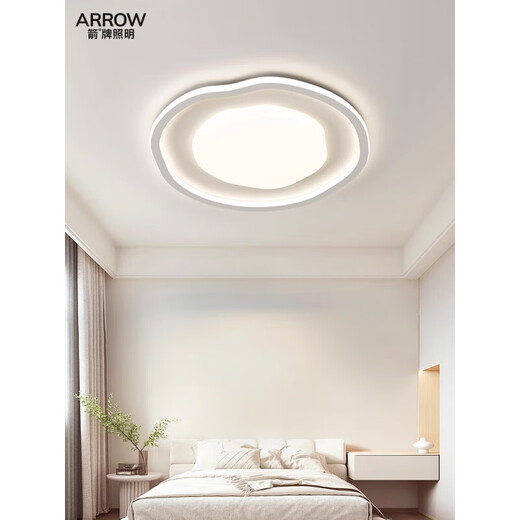 WRIGLEY CROMY SCHLAFZIMMER LICHT Voller Spektrum Augenschutz Deckenleuchte Nordisches Hauptschlafzimmer Kinderzimmerbeleuchtung moderne einfache 1W Vollspektrum RA9737cm/Drei Farbsegmentierung/