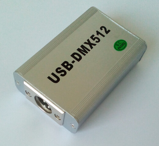 High-speed USB-DMX512 stage lighting console computer light controller + 3D simulation DMX512 lighting console