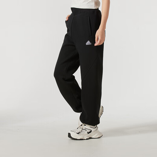 阿迪达斯 （adidas）女装运动套装春季新款休闲本命年红色卫衣套头衫收口长裤 两件套 JE6101+JJ3561 XS