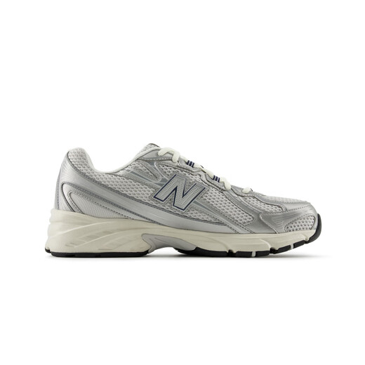 NEW BALANCE NB740官方老爹鞋25新款男鞋女鞋夏季透气复古轻便舒适运动休闲鞋 白色/银色 U740GC2 38 脚长23.5CM(尺码详询客服)