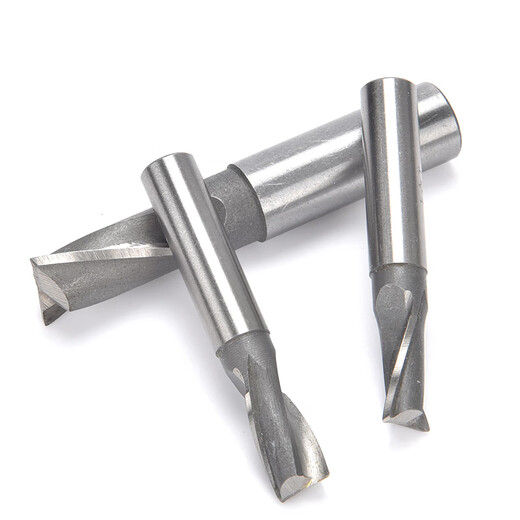 Shanggong 10 pieces straight shank keyway end mill 6mm 2-edge two-tooth keyway end mill