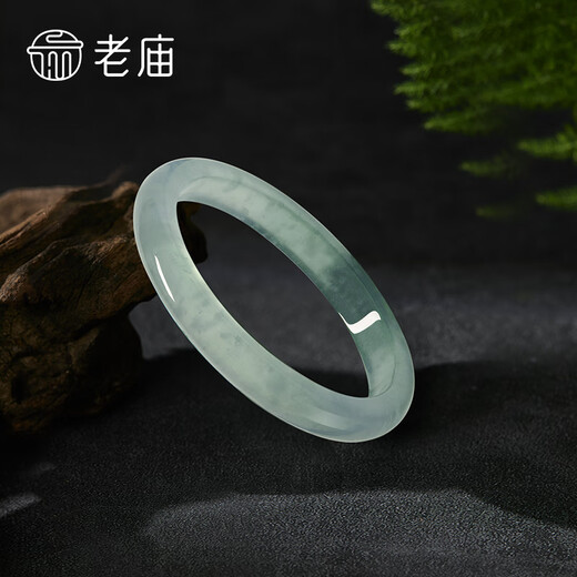 Old temple jadeite ring, ice type jade ring, temperament gift for girlfriend, birthday gift for wife, couple, jadeite ring, ring 13#