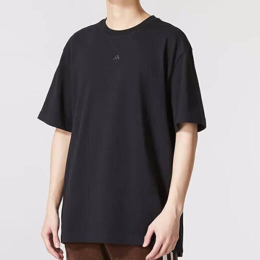 
Adidas official ship store men's T-shirt summer new fashion versatile sportswear breathable half-sleeved fashion trend short sleeves IC9793 S