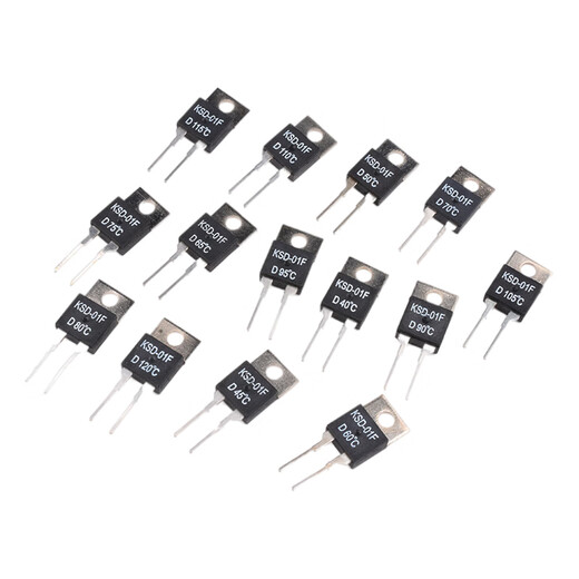 Zejie KSD-01F temperature temperature control switch normally closed D thermostat 40/45/50/60/70/80/100 degrees ~ 120 degrees H normally open 40 degrees (1 piece)