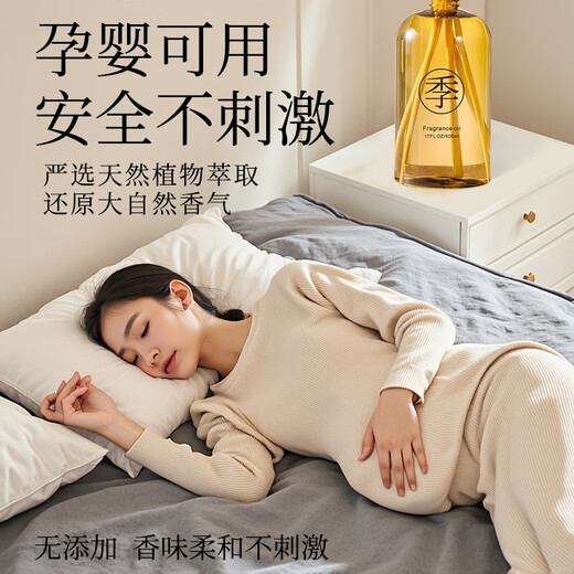 WITCEMEY Aromatherapy Indoor Bedroom Fragrance Refill Liquid Home Room Dormitory Living Room Office Incense Aromatherapy All-Season Zen Tea