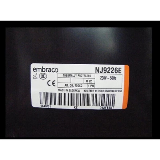 恩布拉科 EMBRACO压缩机NJ9226E NE9213E NJ9232E NJ9238E阿斯帕 NJ9232E 翻新机