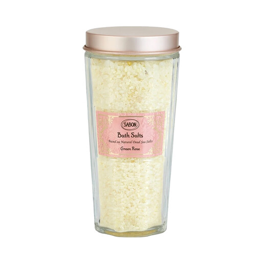 SABON bath salt green rose 200g long-lasting fragrance, oil control and soothing