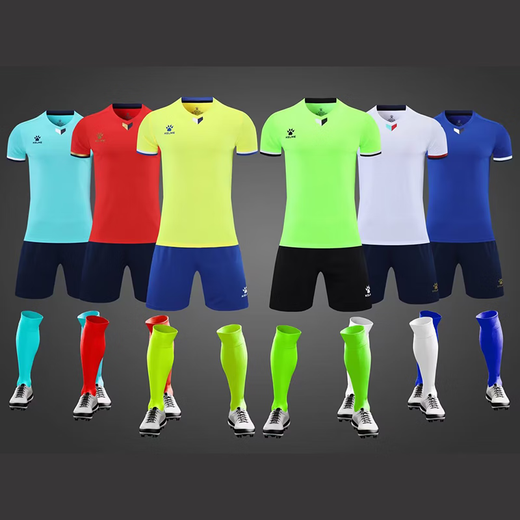 KELME KEML KELME Jersey Equipo de fútbol Uniforme de manga corta Hombres y mujeres Rápido secable Conjunto de uniforme de fútbol Conjunto de imprenta Uniforme 1048-White XL Altura recomendada 170-175