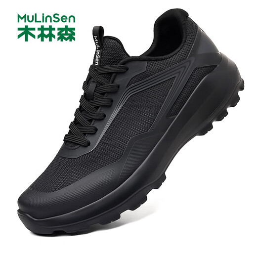 木林森（MULINSEN）男鞋网面运动鞋商务休闲跑步鞋潮流鞋子男 SHW851008