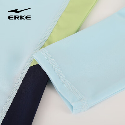 Hongxingerke (ERKE) children's swimsuit long-sleeved boy split swimming trunk suit medium-sized children's baby little boy's hot spring swimming suit