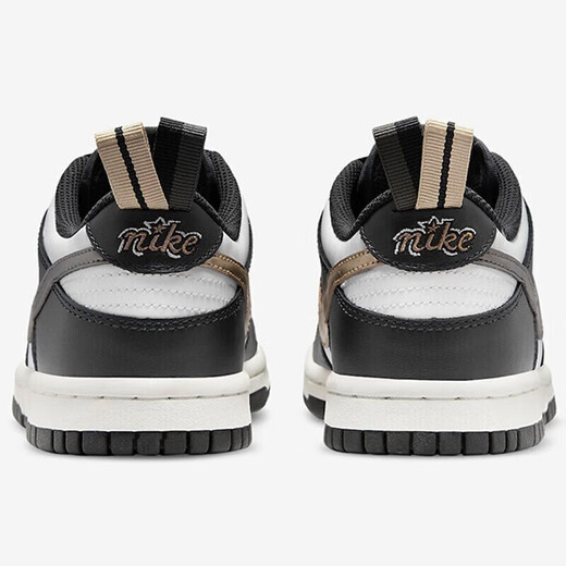 Nike-Basketballschuhe Frauenschuhe Airjordanaj1 Board Schuhe Frühling Low Top Atmungsfreie lässige leichte Sportschuhe Trendy DH9764-001 Schwarz und Weißer kleiner Panda 38