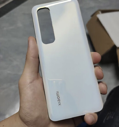 T is suitable for Xiaomi 10S back cover original disassembly Xiaomi 10s original glass shell original battery cover mobile phone back shell Xiaomi 10S back cover black original disassembly