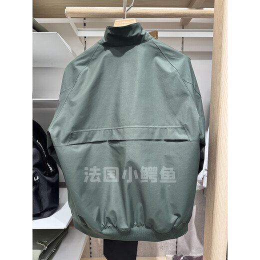 LACOSTE鳄鱼法国鳄鱼男装25春季新款时尚防泼水哈灵顿夹克外套|BH7029官 HCF_石黑绿 S 48 __170