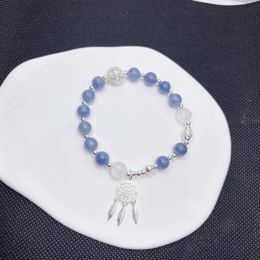 Chishe S925 silver natural tanzanite dream catcher bracelet sterling silver small fresh ancient style niche exquisite gift for best friends in