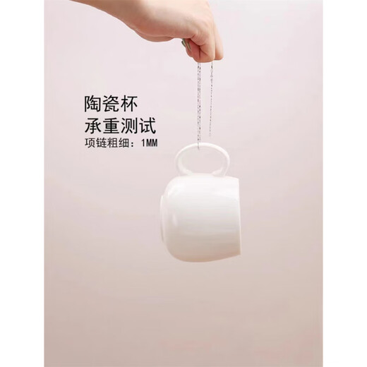 Fat Donglai's same style pt950 platinum necklace women's plain chain 18 baby's breath necklace clavicle chain box chain matching hanging baby's breath chain 45cm