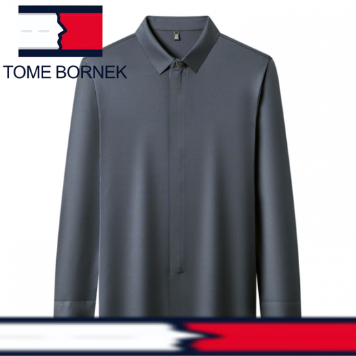 Tommy Hee Kelly Brand High-End Frühlings-Burgund-Hemd-Hemd-Langarm-Hochzeitskleidung, Schwiegervater und Bräutigam Hochzeitskleid Dad Hemd White S 165 (vorgeschlagen 95-120jin [Jin ist gleich 0,5 kg])