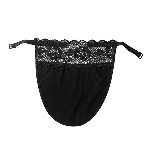 Modal's new hot beaded chest cover, breast cloth, tube top, anti-exposure artifact, breast protector, fake collar, sexy patch collar, bottoming underwear for women, white, one size fits all