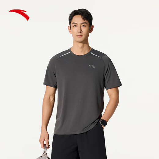 Anta Speed ​​Dry T 丨 Микропористая быстрая сухая одежда с коротким рукавом.