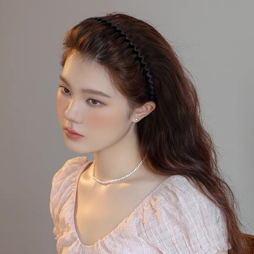 向晚 发箍头箍简约洗脸发箍女防滑压碎发外出洗澡头箍女实用生日礼物