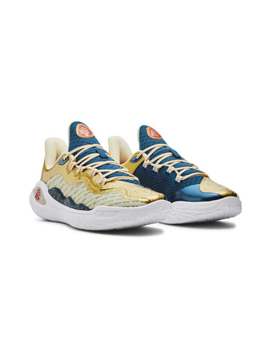 Under Armor Curry 11 Men's and Women's Couple Sports Basketball Shoes 3026617 Lemon Ice Yellow 300 40