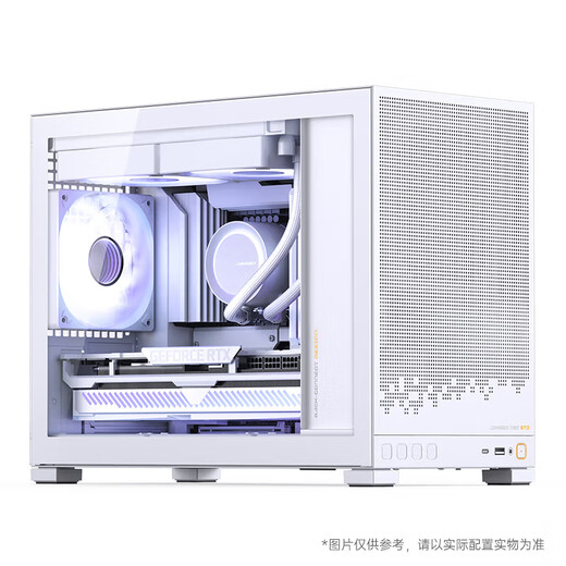 Colorful ITX new product AMD Ryzen 9950X3D/9900X3D/9800X3D/32G memory/1TB mini desktop water-cooled gaming and entertainment computer DIY assembly machine with two 9800X3D/32G/1TB/water-cooled/integrated display