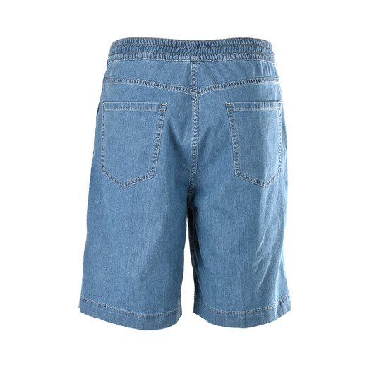 Ermenegildo Zegna/Männer lässig Tether Stretch Cotton Denim Shorts VS795Z538 Blau 46