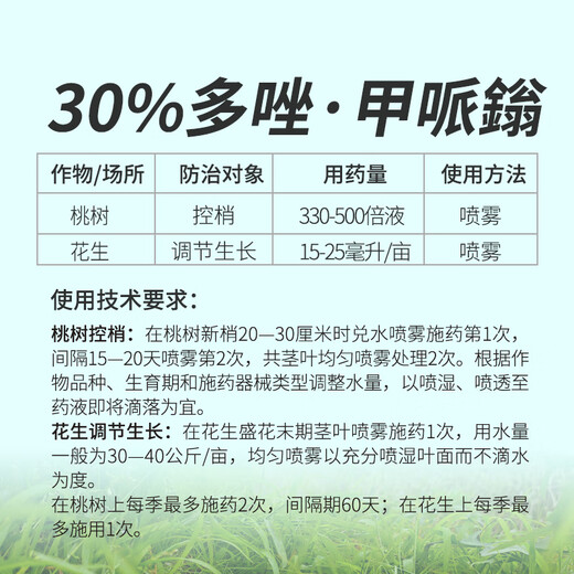 Lane Ping Andun Stop Set paclobutrazol Mepifenium greening plants hedge lawn control flourishing control shoot dwarfing regulator hedge stop