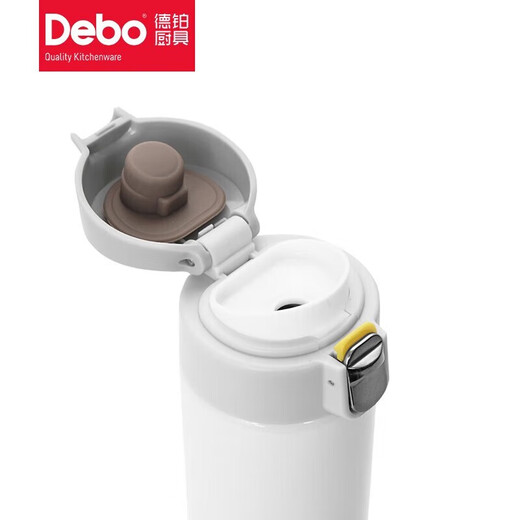 德铂Debo 男女生弹跳杯小巧车载水杯480ML托马斯保温杯 DEP-719 黑色/480ml