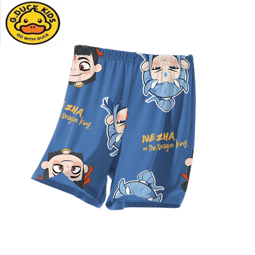 G.Duckkids Kinderpyjama Little Boy Modal Dünner Sommer Junge Big Children Drei-teilige Heimkleidung Nezha 2025 1m-ST-12353 170 14 Größen (130-140) cm