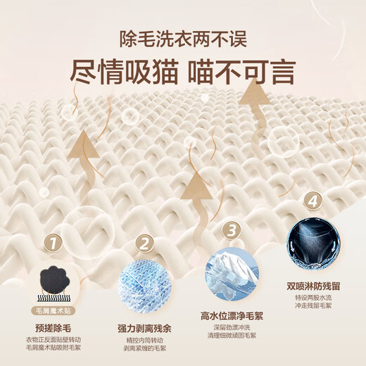 Haier Beyond fully automatic drum washing machine 10KG ultra-thin household essence washing home appliances national subsidy trade-in OCC XQG100-LD639H