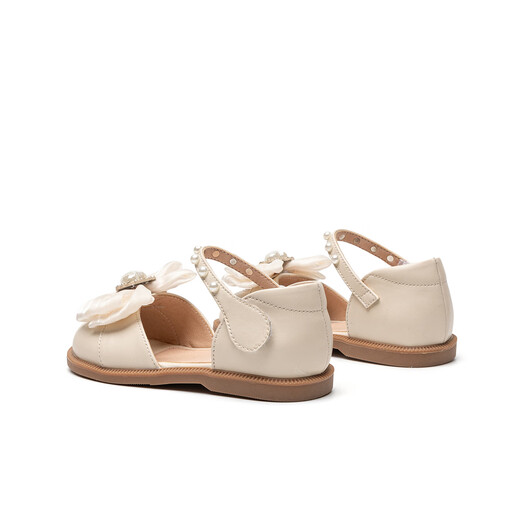 
Red Dragonfly Children's 2025 Summer Children's Shoes Girl Princess Hollow Sandals Q42BFTM694 Beige 27