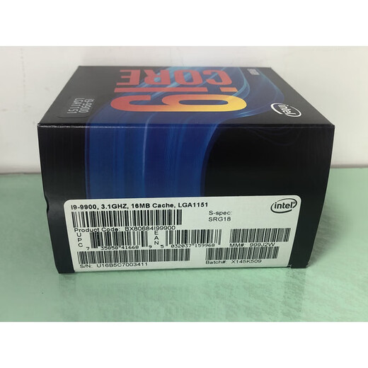 英特尔（Intel）i9 9900KF 9900K 9900KS  9900 9900t 全新 未拆封盒装 CPU i9 9900K盒装