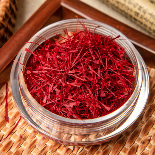 
Beijing Tongrentang saffron authentic saffron flower non-imported special wild Iranian 5g gift box soaked in water and drink saffron 10g gift box