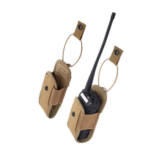 Baofeng outdoor tactical military fan walkie-talkie hanging case protective cover multi-functional mobile phone bag storage waist bag anti-drop accessories anti-fall adjustable arm strap