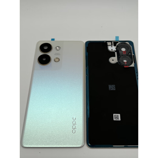 适用Reno9后盖Reno9pro手机后屏9Pro+原厂电池盖中框 Reno9Pro-皓月黑原装后盖 外壳