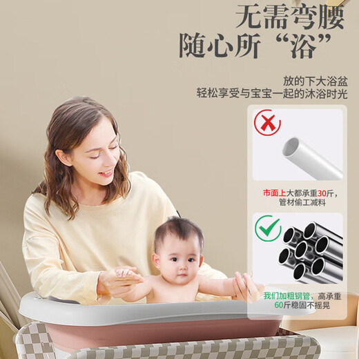 Chengyang Newborn Baby Diaper Change Care Bath Bath Massage and Touching Table Multifunctional Portable Foldable 83 Piece Pack Gray [A+Toy Style]b