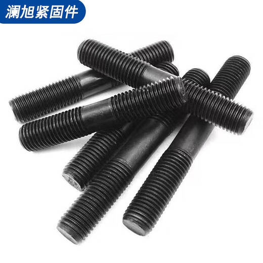 LNGA LANDGRE8.8级双头螺丝 发黑双头螺栓高强度螺柱螺杆M12M14M16M18 M10*12045个