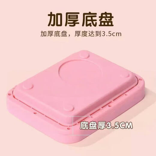 厚切炒酸奶机多功能炒冰机家用小型食品级冰淇淋机儿童 白色（赠2把铲子）