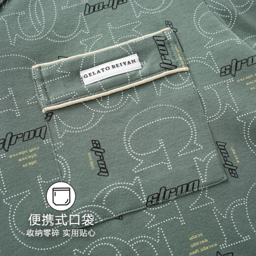 Langsha Pajamas Menera de algodón puro de algodón de algodón pantalones de manga corta La habitación con aire acondicionado se puede usar afuera con un juego de ropa para el hogar suelto de mayor tamaño N9857 L [Peso recomendado 100-120 Jin [Jin equivale a 0.5 kg]]