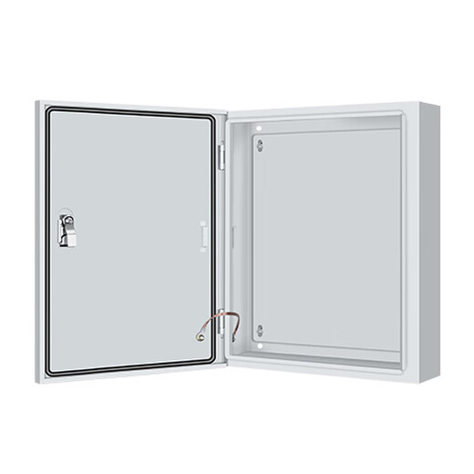 GCDQCN foundation box distribution box meter box power box outdoor waterproof household surface-mounted strong current control box 300.400.200 light white in stock