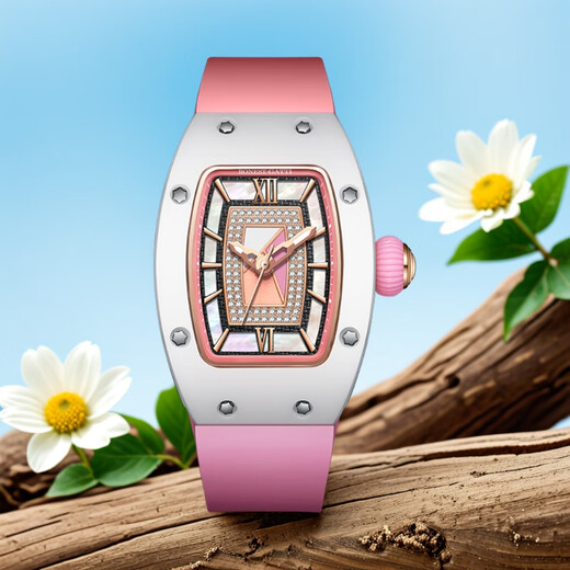 Bugatti (Bonest Gatti) Phantom Serie Watch Women's Fashion Light Luxus Mechanical Uhrengeschenk für Freundin Geburtstag Valentinstag Geschenk 9906