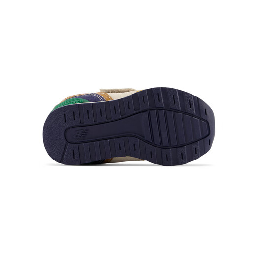 NEW BALANCE nb children's shoes, small middle children 0-7 years old classic splicing breathable comfortable non-slip casual soft sole running sneakers 996 gray/yellow/dark blue 996JP3 25 (foot length 14.5cm)