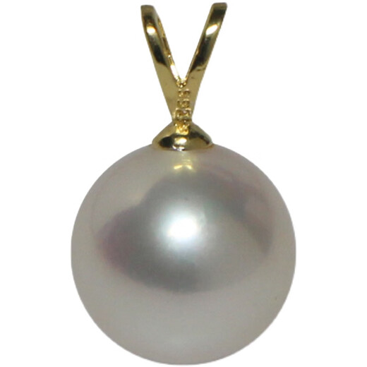 Mother's Day gift from Fat Donglai quality pearl pendant single 89 year old uncle 925 rabbit ears silver gold plated 5-6 5.5-6mm single pendant/mini